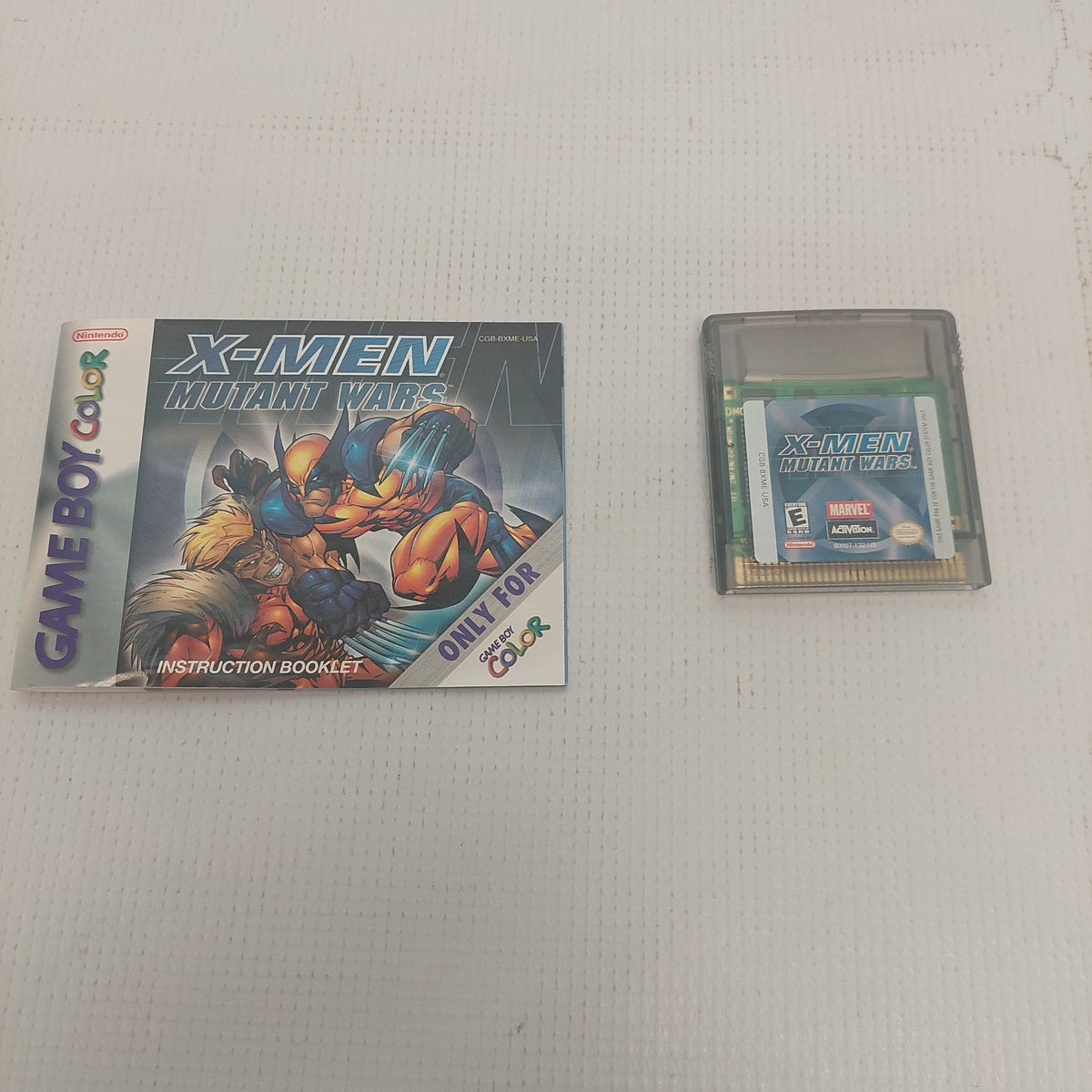 Nintendo Game Boy Color X-Men Mutant Wars