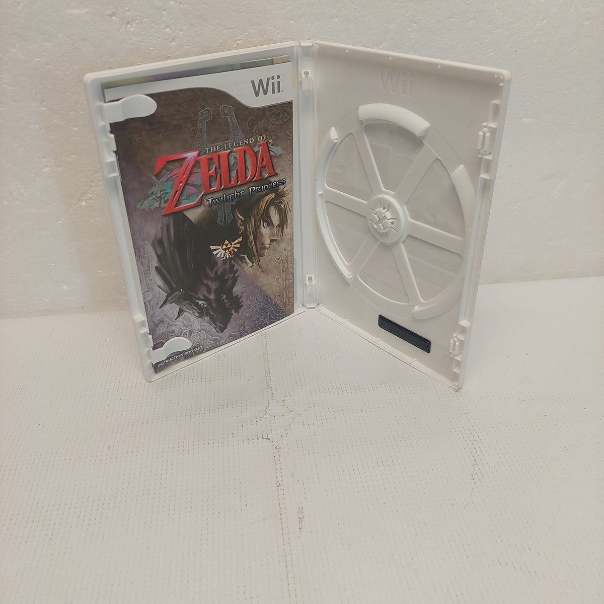 Replacement Case Only for Legend of Zelda Breath of the Wild Wii U Wiiu 