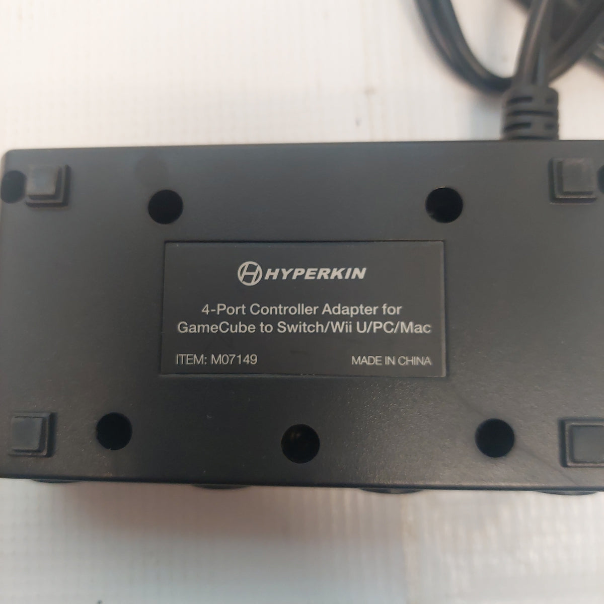 Hyperkin 4Port Controller Adapter for Nintendo GameCube to Switch & W