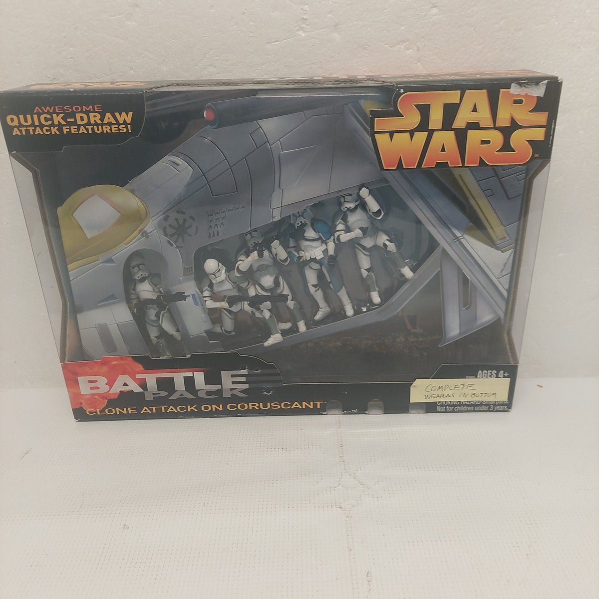 Clone attack on coruscant best sale battle pack