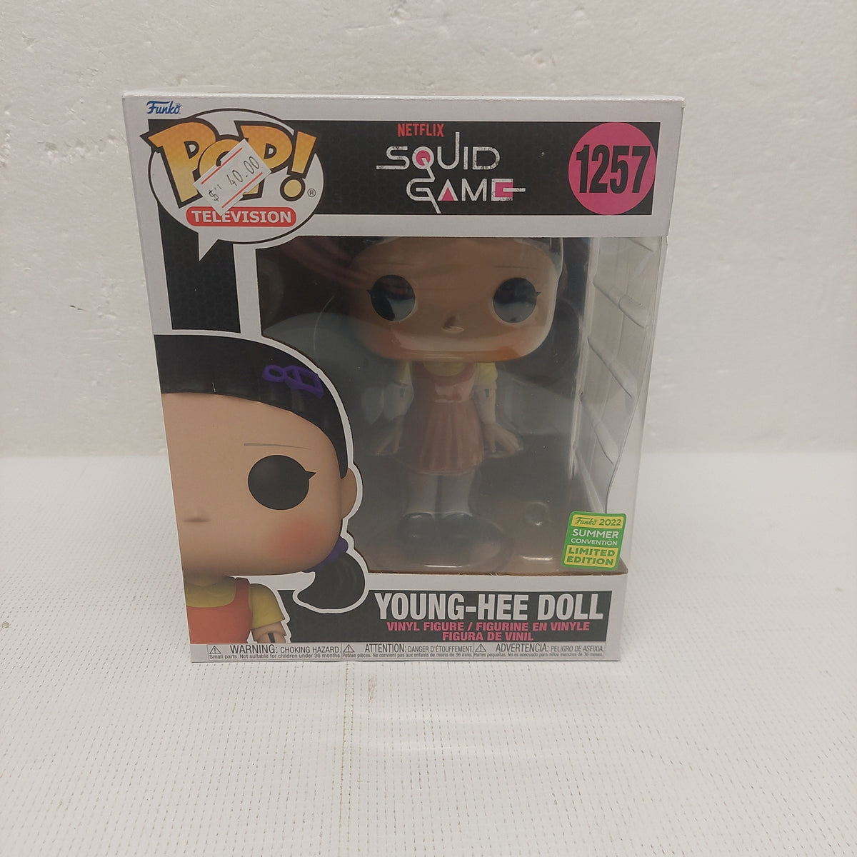 Funko POP! Netflix Squid Game #1222 Player 456: Seong Gi-Hun Vinyl Fig