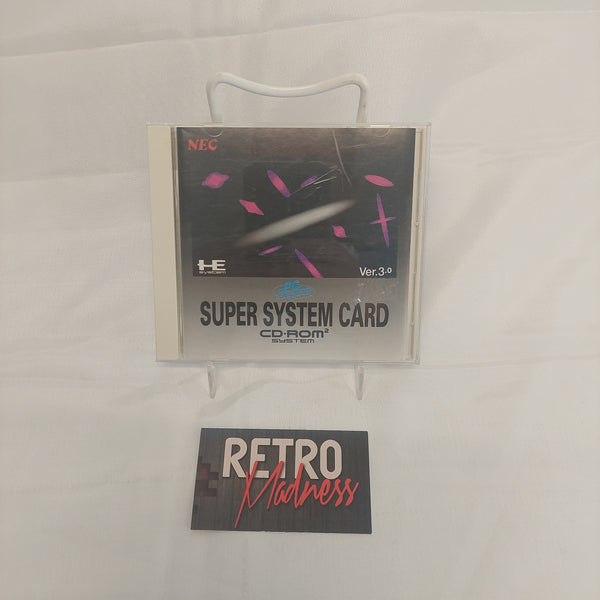 PC Engine Super System Card CD Rom2 System Ver. 3.0