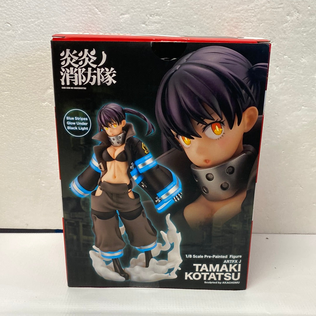 Kotobukiya Artfx J Fire Force Kotatsu Tamaki 1/8 Scale Figure NEW