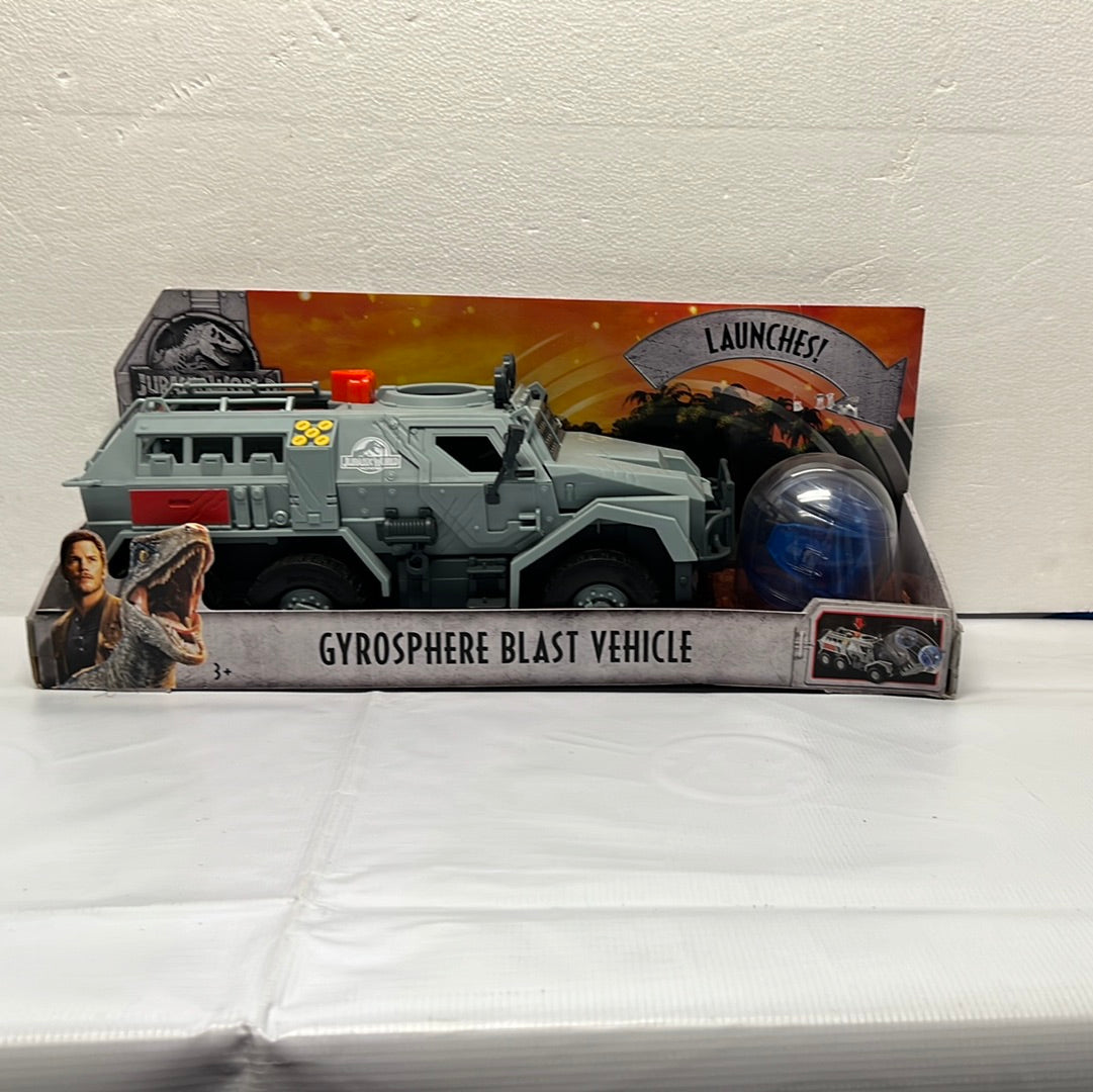 Jurassic world gyrosphere blast hot sale vehicle