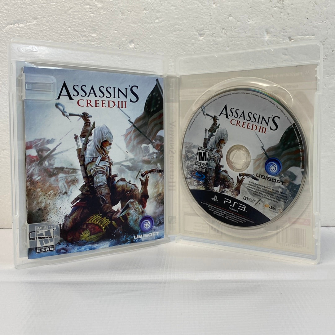 Assassin's Creed III (Sony PlayStation 3, 2012) for sale online