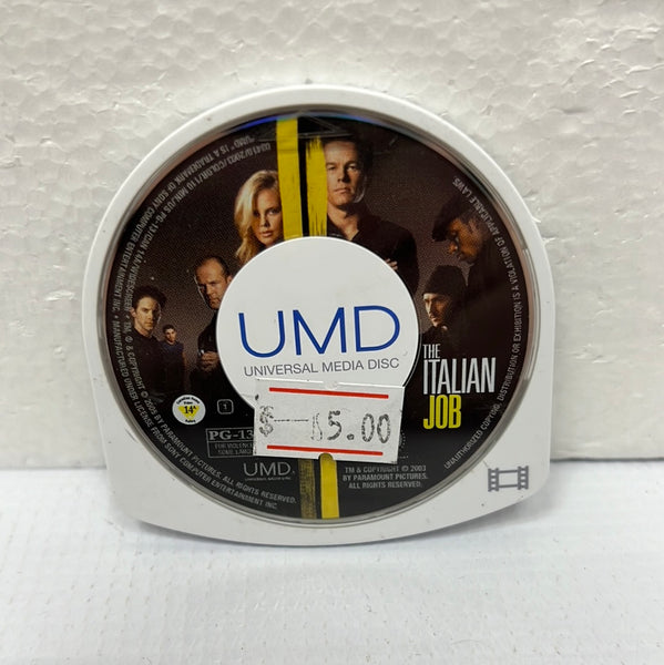 PSP The Italian Job Movie UMD