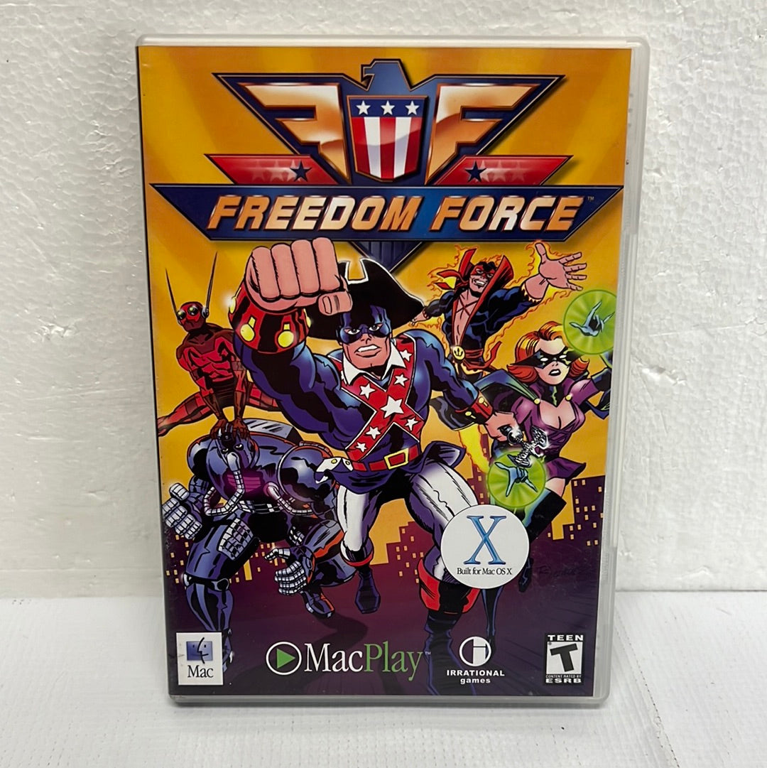 Freedom Force MacPlay PC Game – Retro Madness