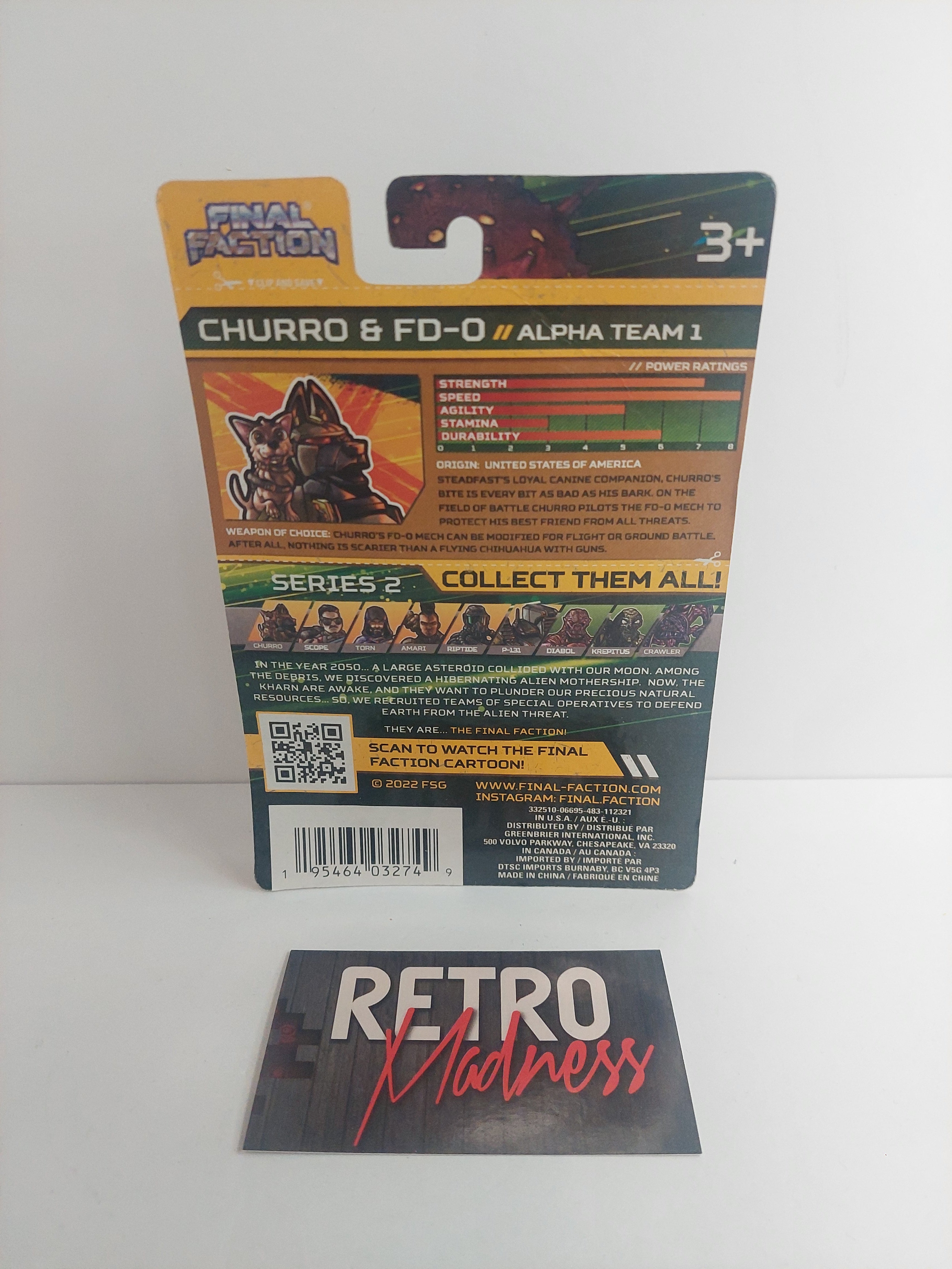 Final Faction Alpha Team 1 Figure