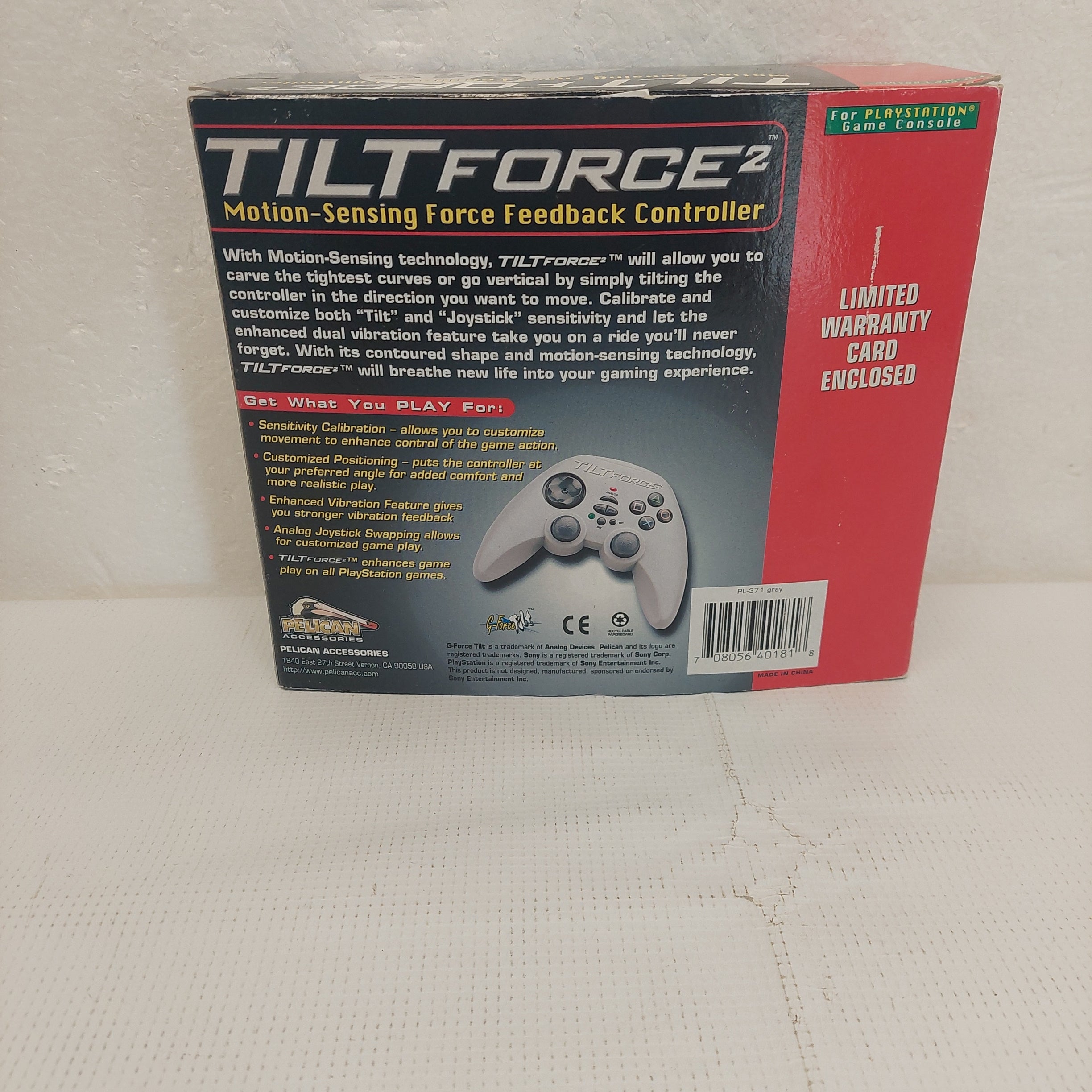 Tilt Force 2 for PlayStation Game Console
