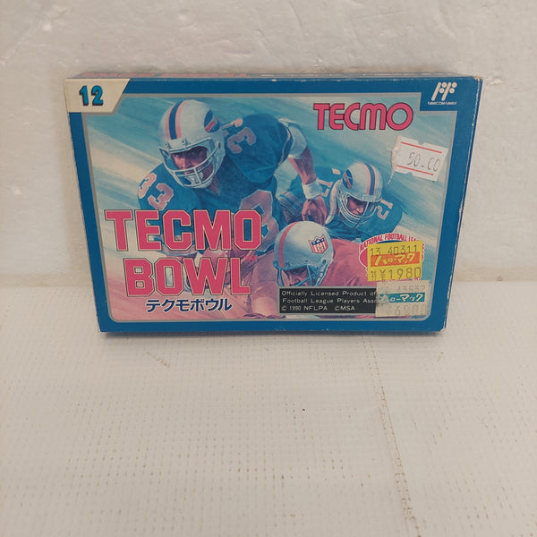 Tecmo Bowl (1990) Japanese Famicom cover art from Retro Madness