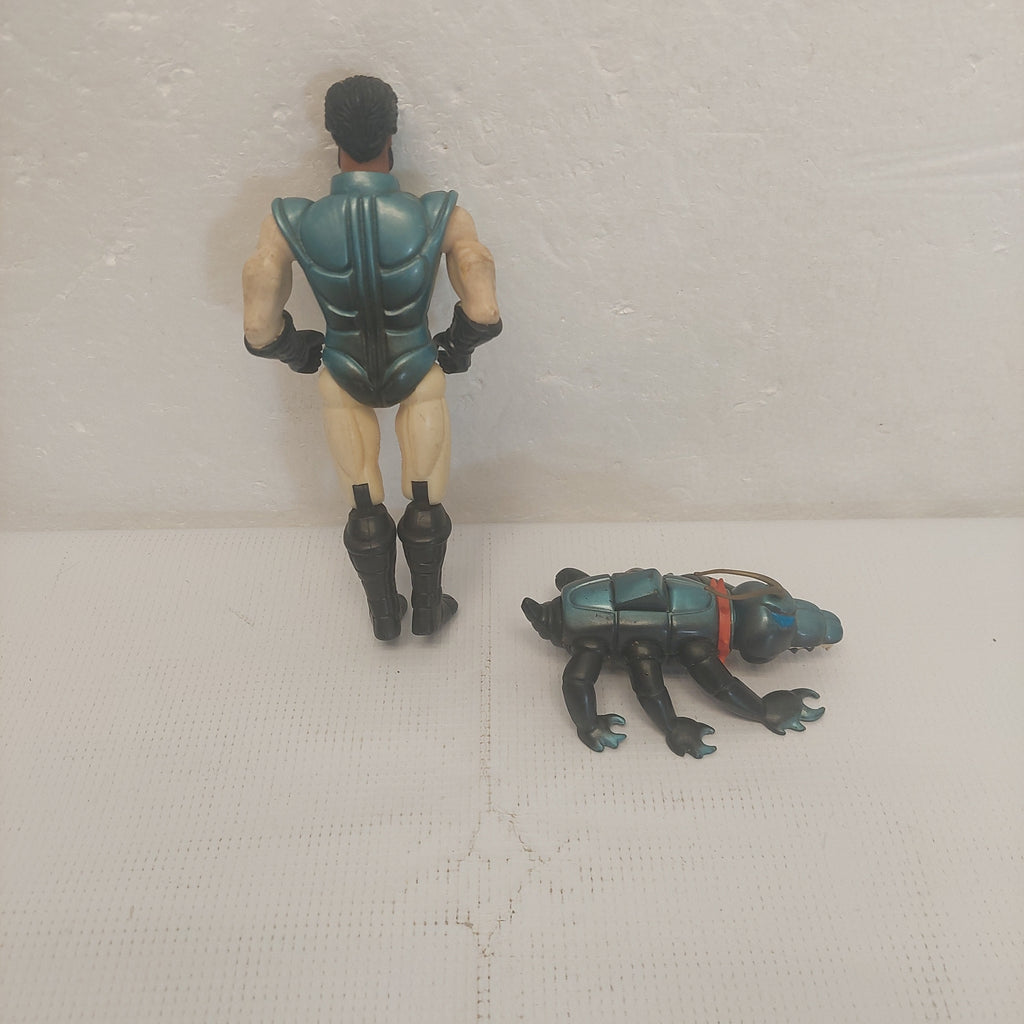 1984 Coleco Sectaurs Mantor and Bituar Lot Incomplete