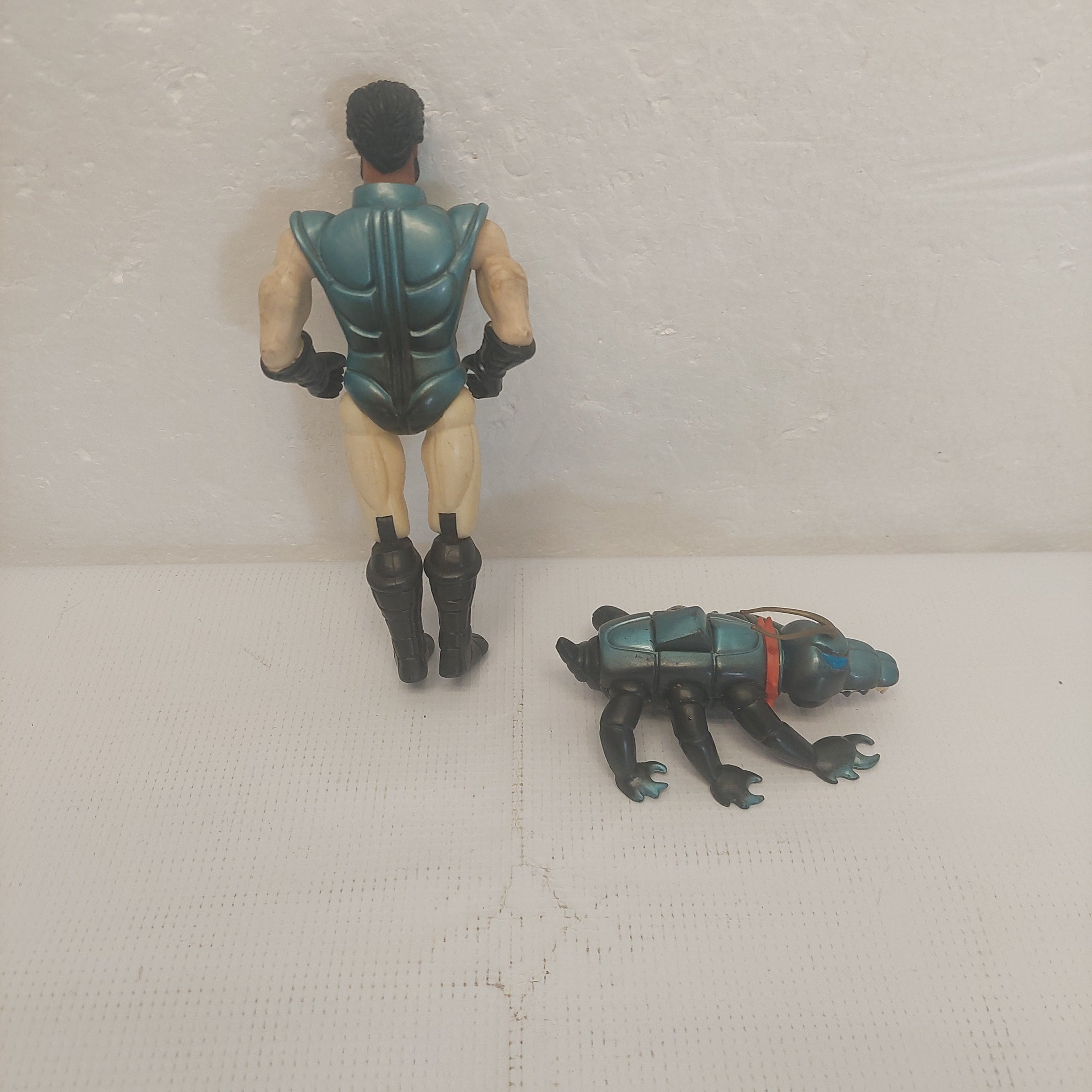 1984 Coleco Sectaurs Mantor and Bituar Lot Incomplete