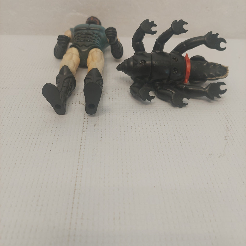 1984 Coleco Sectaurs Mantor and Bituar Lot Incomplete