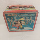 Vintage Walt Disney's Wonderful World Lunch Box with Thermos