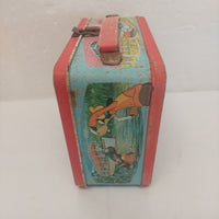 Vintage Walt Disney's Wonderful World Lunch Box with Thermos