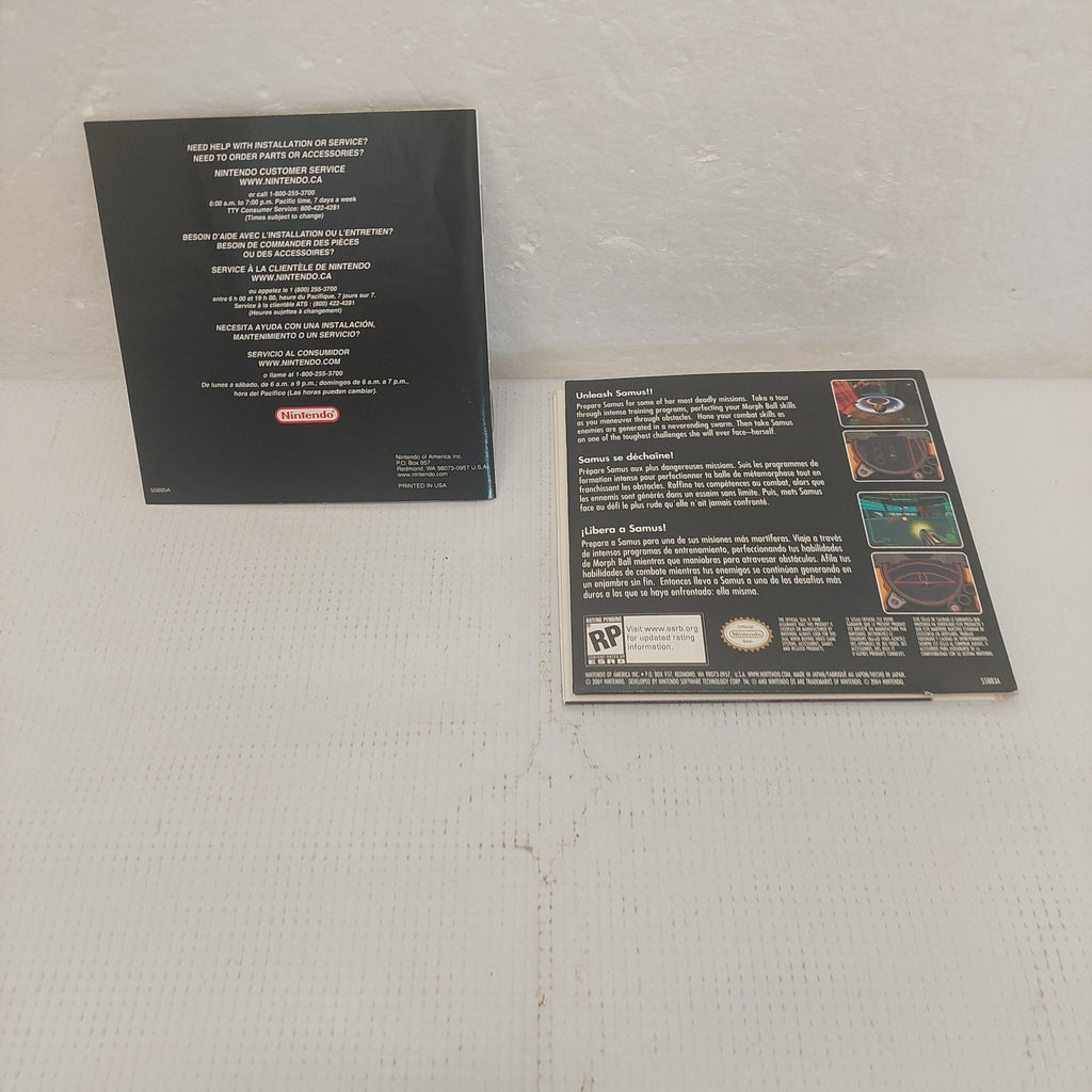 Metroid Prime Hunters First Hunt Nintendo DS Manual ONLY