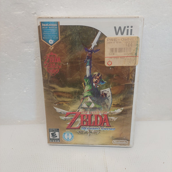 Nintendo Wii Legend of Zelda Skyward Sword Case ONLY No Game