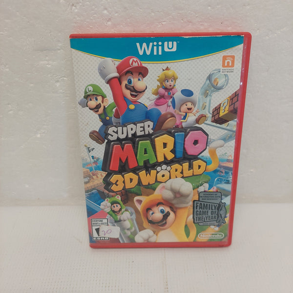 Nintendo Wii U Super Mario 3D World Case ONLY No Game