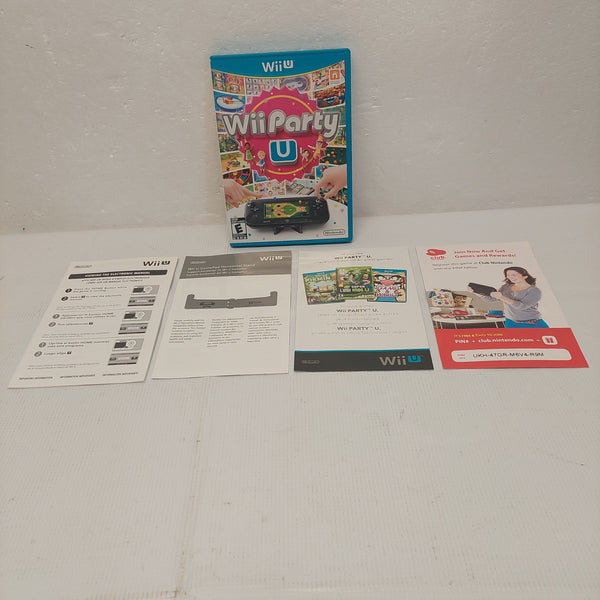 Nintendo Wii U Wii Party U Case, Manual and Inserts ONLY No Game
