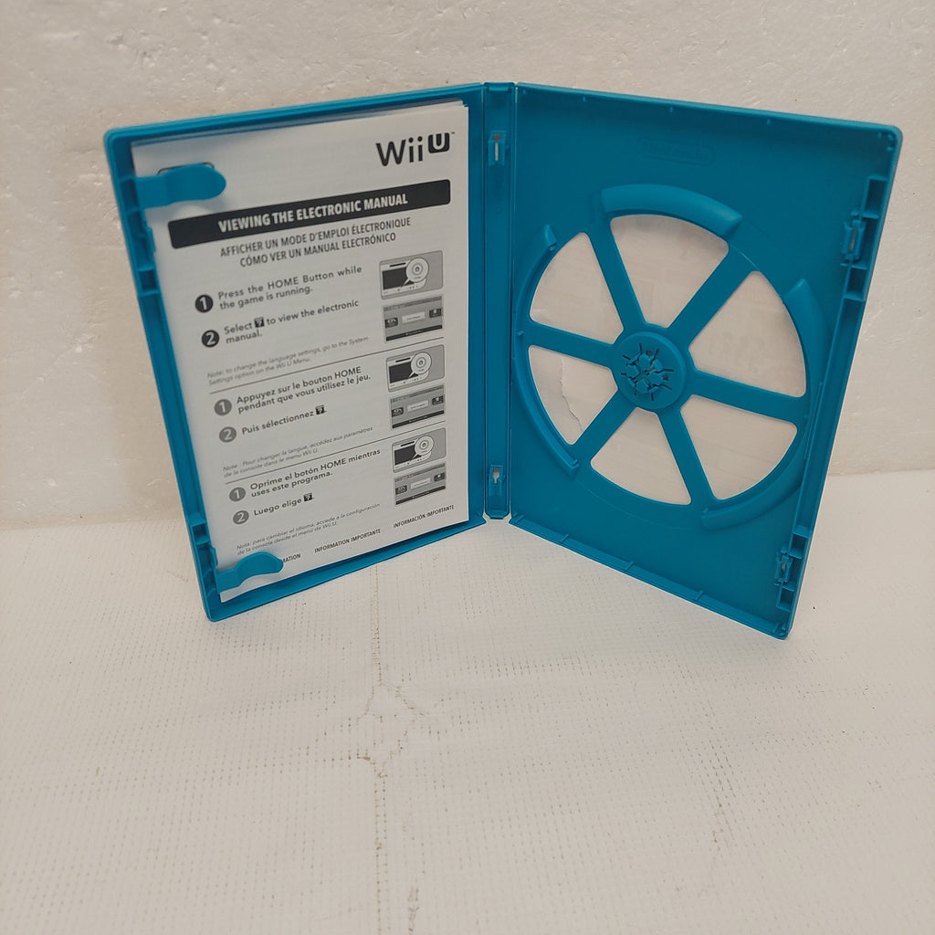 Nintendo Wii U Wii Party U Case, Manual and Inserts ONLY No Game