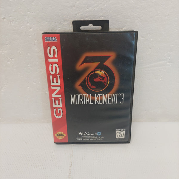 Sega Genesis Mortal Kombat 3 Case ONLY No game