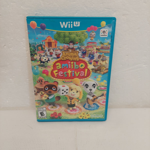 Nintendo Wii U Animal Crossing Amiibo Festival Case ONLY No Game