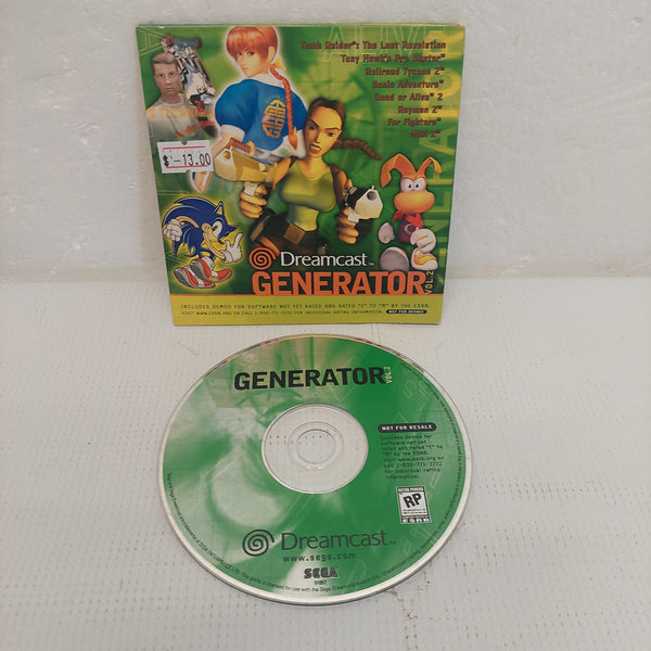Sega Dreamcast Generator Demos Vol. 2