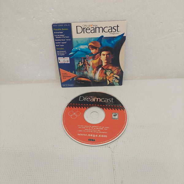 Official Sega Dreamcast Magazine Playable Demos Nov. 2000 Vol. 8