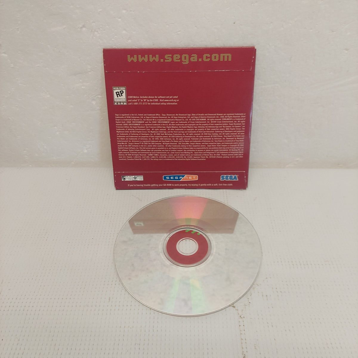 Official Sega Dreamcast Magazine Playable Demos Dec. 2000 Vol. 9 ...