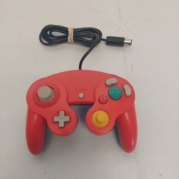 Third Party Nintendo GameCube Red and Blue Wired Controller Tested