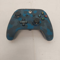 PowerA Xbox One Blue Camo Wired Controller Tested No Cable