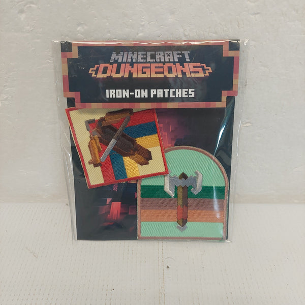 Minecraft Dungeons Iron-On Patches Culture Fly
