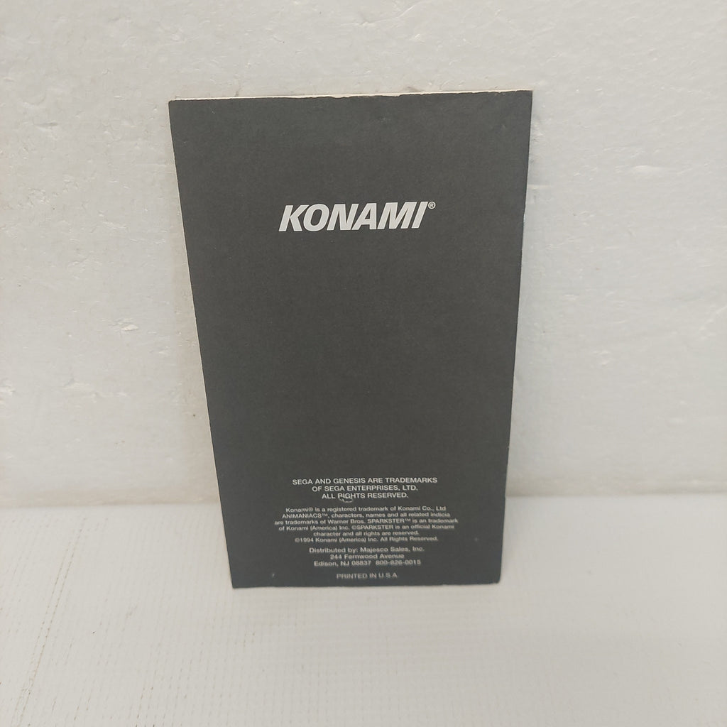 Animaniacs Sega Genesis Manual ONLY