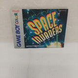 Space Invaders Nintendo Game Boy Color Instruction Manual ONLY