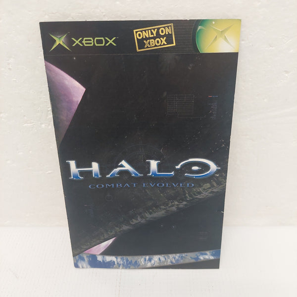 Halo Combat Evolved Xbox Instruction Manual ONLY