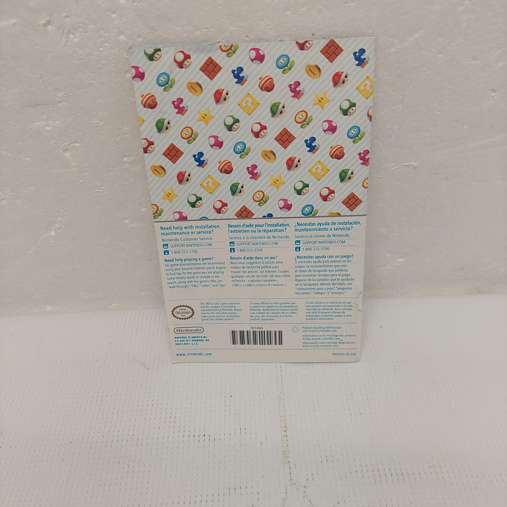 New Super Mario Bros. U Nintendo Wii U Instruction Manual ONLY