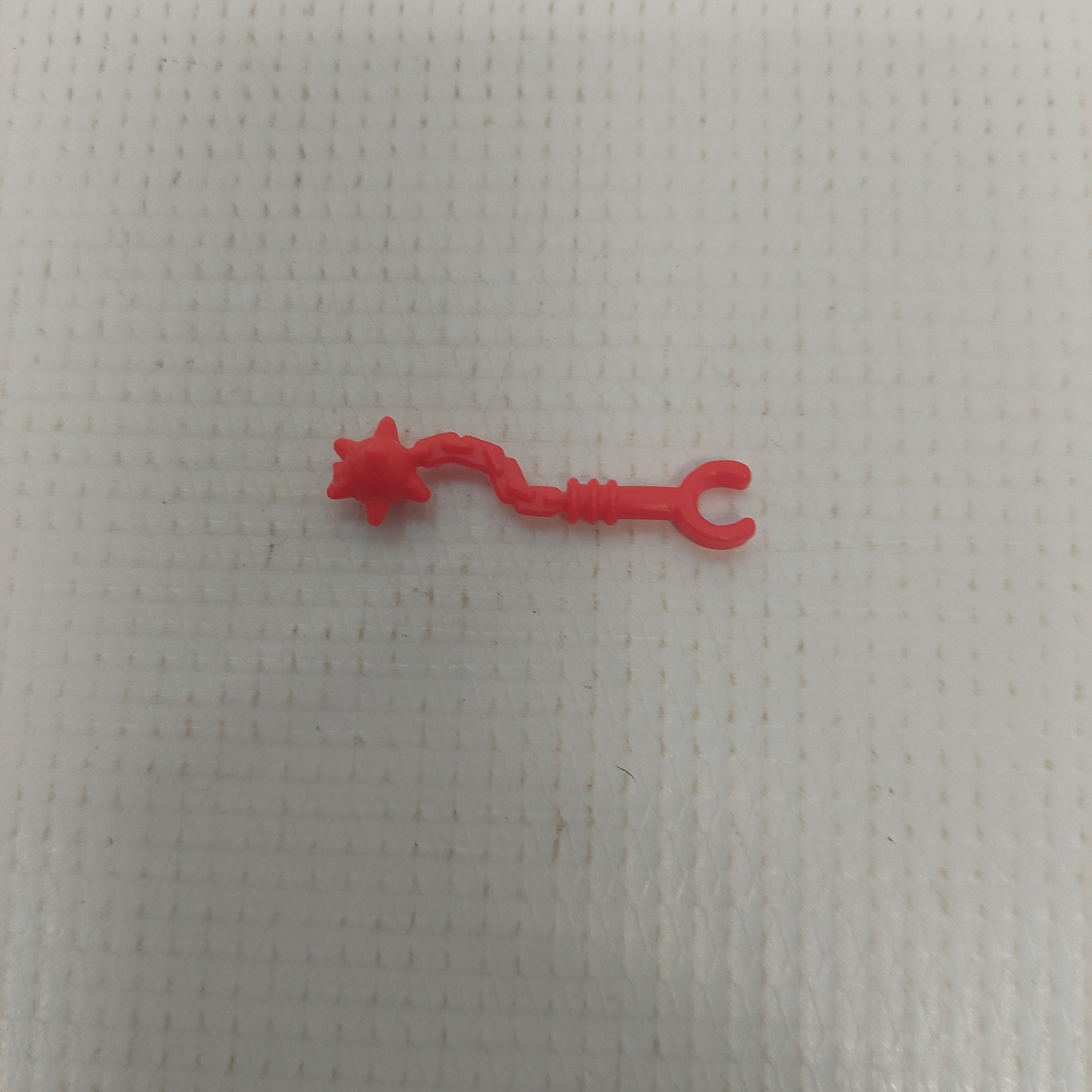 1987 Dino Riders Triceratops Orange Mace