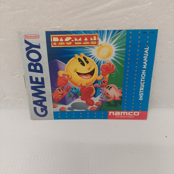 Nintendo Game Boy Pac-Man Instruction Manual