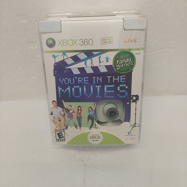You're in the Movies (Microsoft Xbox 360, 2008) With Camera