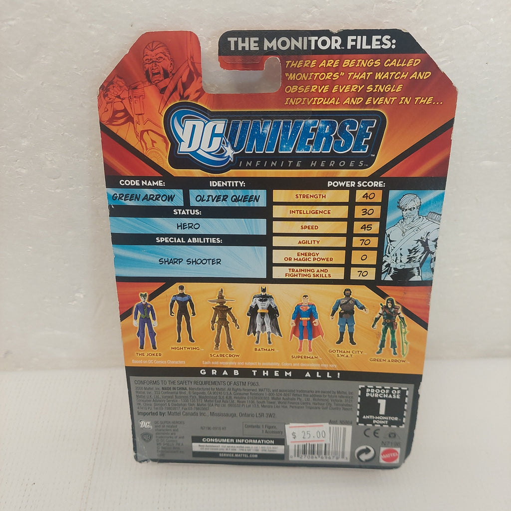 DC Universe Infinite Heroes Green Arrow Figure Series 1 Figure 36
