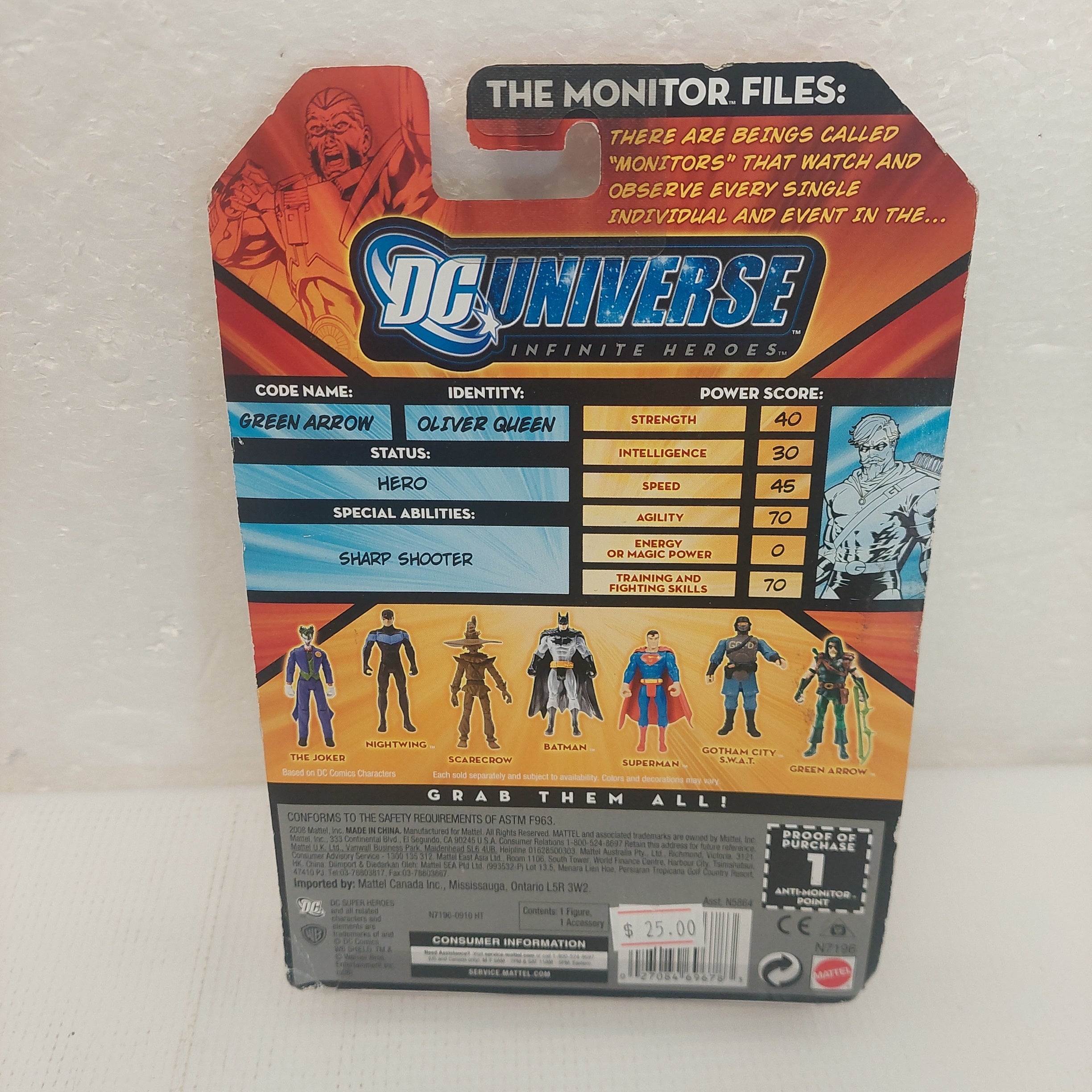 DC Universe Infinite Heroes Green Arrow Figure Series 1 Figure 36