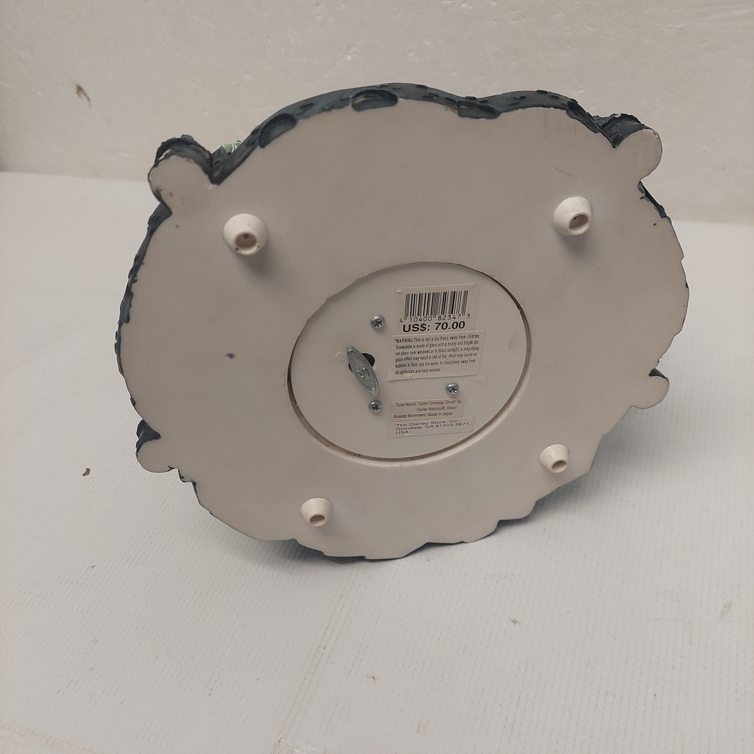 Disney Villains Musical Snow Globe