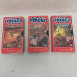 Lot of Captain Power VHS Tapes