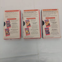 Lot of Captain Power VHS Tapes