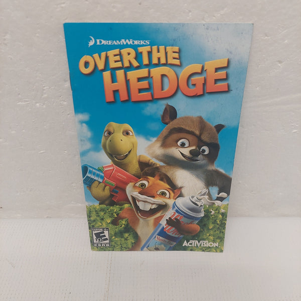 Over the Hedge PS2 Instruction Manual ONLY