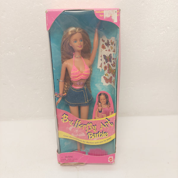 1998 Butterfly Art Barbie Doll Mattel