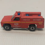 Hot Wheels 1974 Emergency Unit Fire Truck