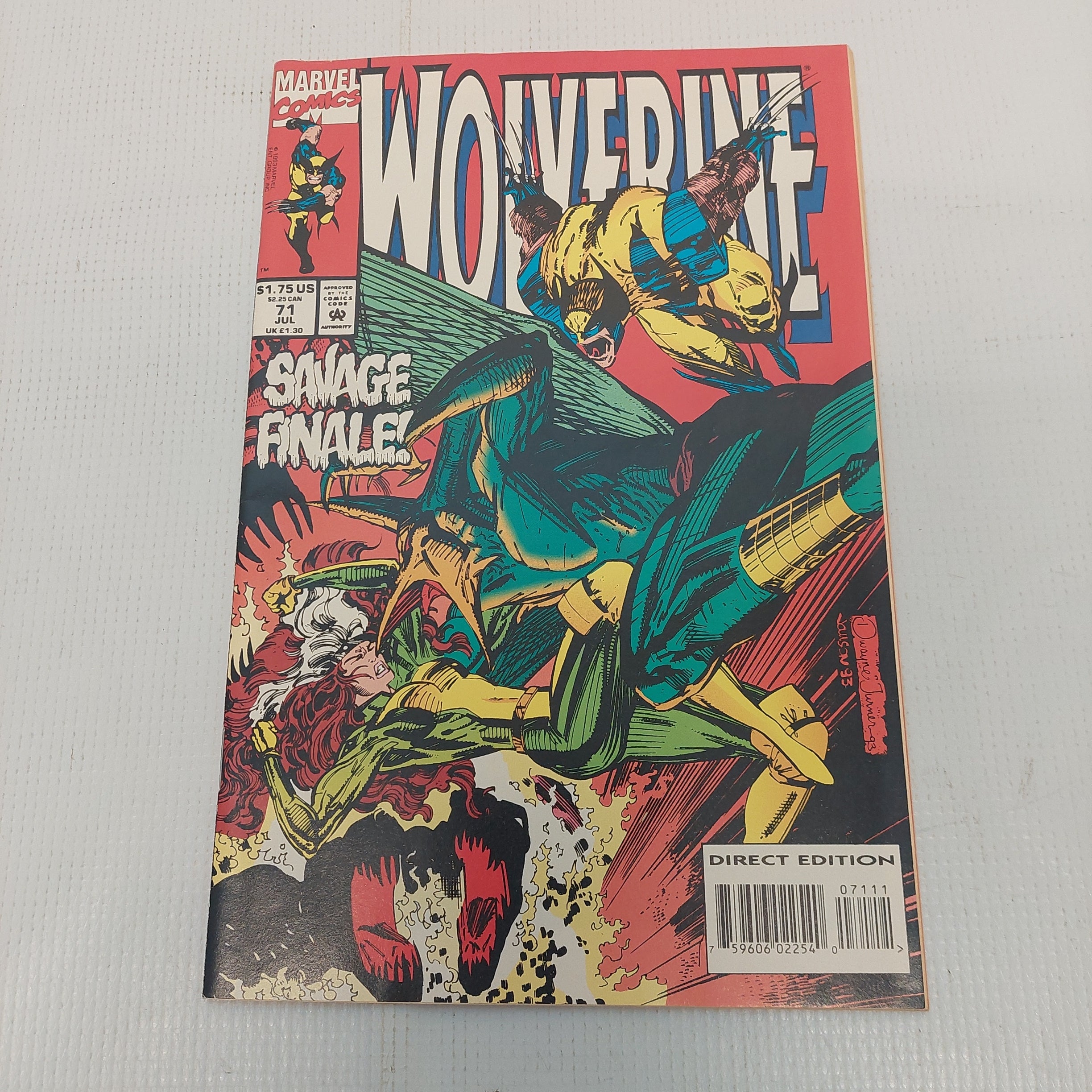 Marvel Comics Wolverine Savage Finale! Aug 71