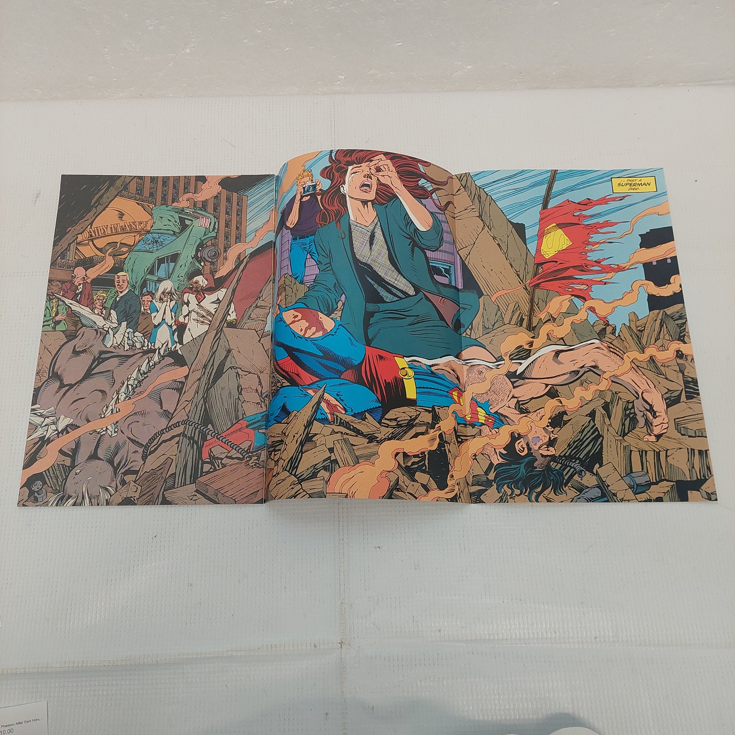 DC Comics The Death of Superman #2 Jan. 93