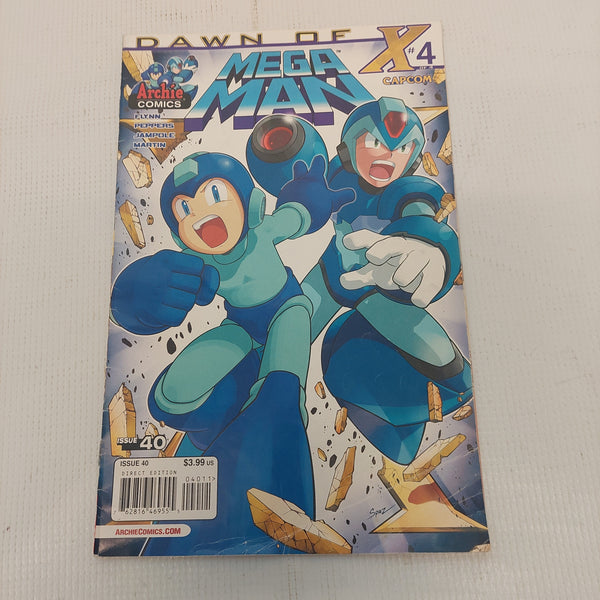 Dawn of X #4 Mega Man Archie Comics Issue 40